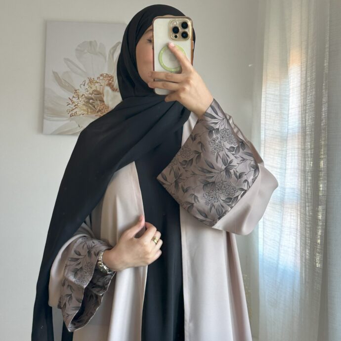 Kimono Taupe Édition Chic – Image 2