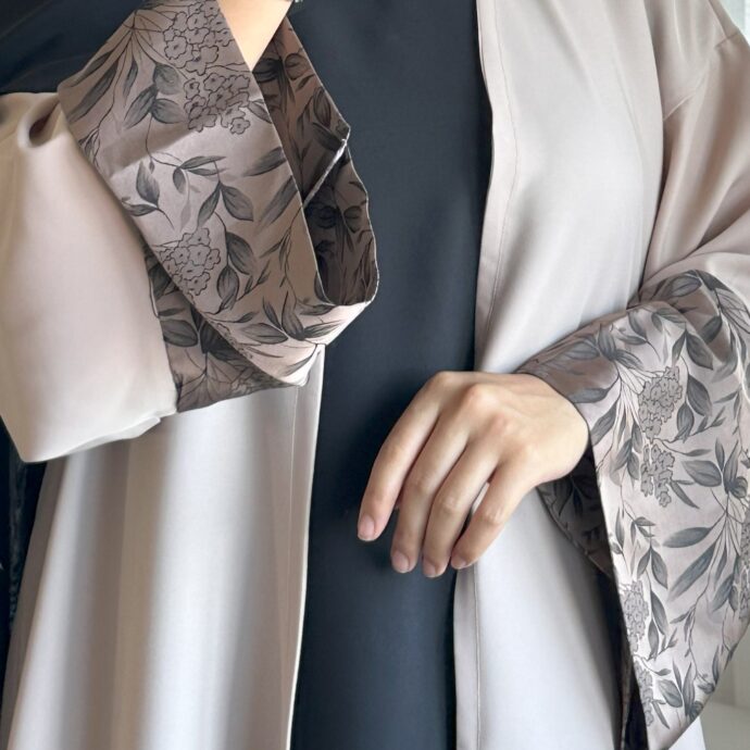 Kimono Taupe Édition Chic – Image 3